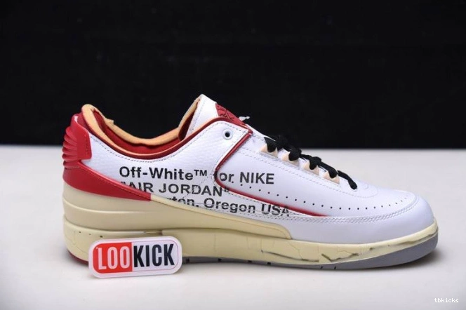 Reps TBK Jordan DJ4375-106 Retro SP Off-White 2 Low Red White 0718